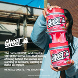 GHOST Legend Soyez visible – slogan et performance.
