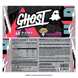 GHOST Pump scoop-poudre pré-entraînement, dosage clair pour préparation rapide