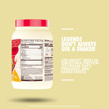 Poudre GHOST Protéine lactosérum Nutter Butter avec des morceaux biscuits réels pour shakes.