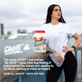 GHOST Whey Coffee Ice Cream, application pour boissons saines et créations culinaires.