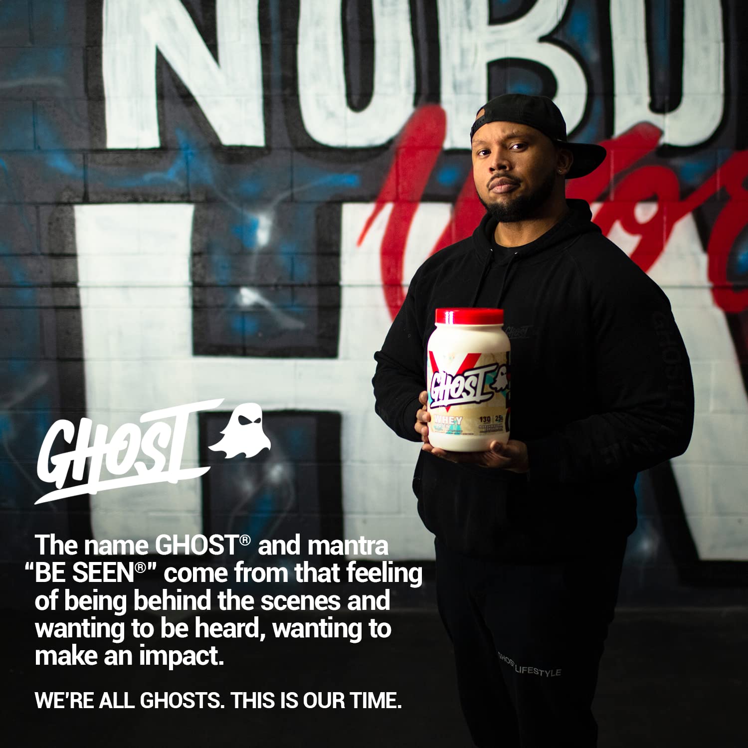 GHOST Whey 2 livres – pot pratique pour shakes et cuisson