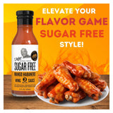 Sauce Mango Habanero sans sucre, G. Hughes – usage idéal sur ailes.