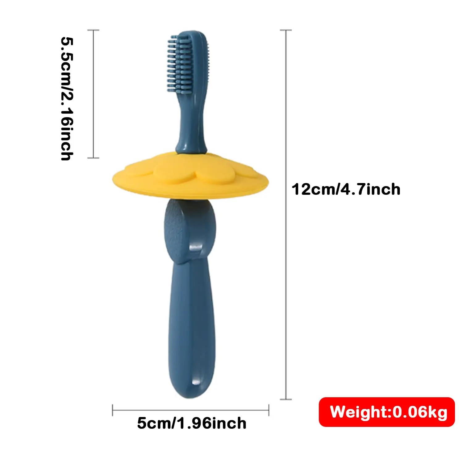 GIAVGIAV brosse-dents bébé usage sans pâte possible pour débuter