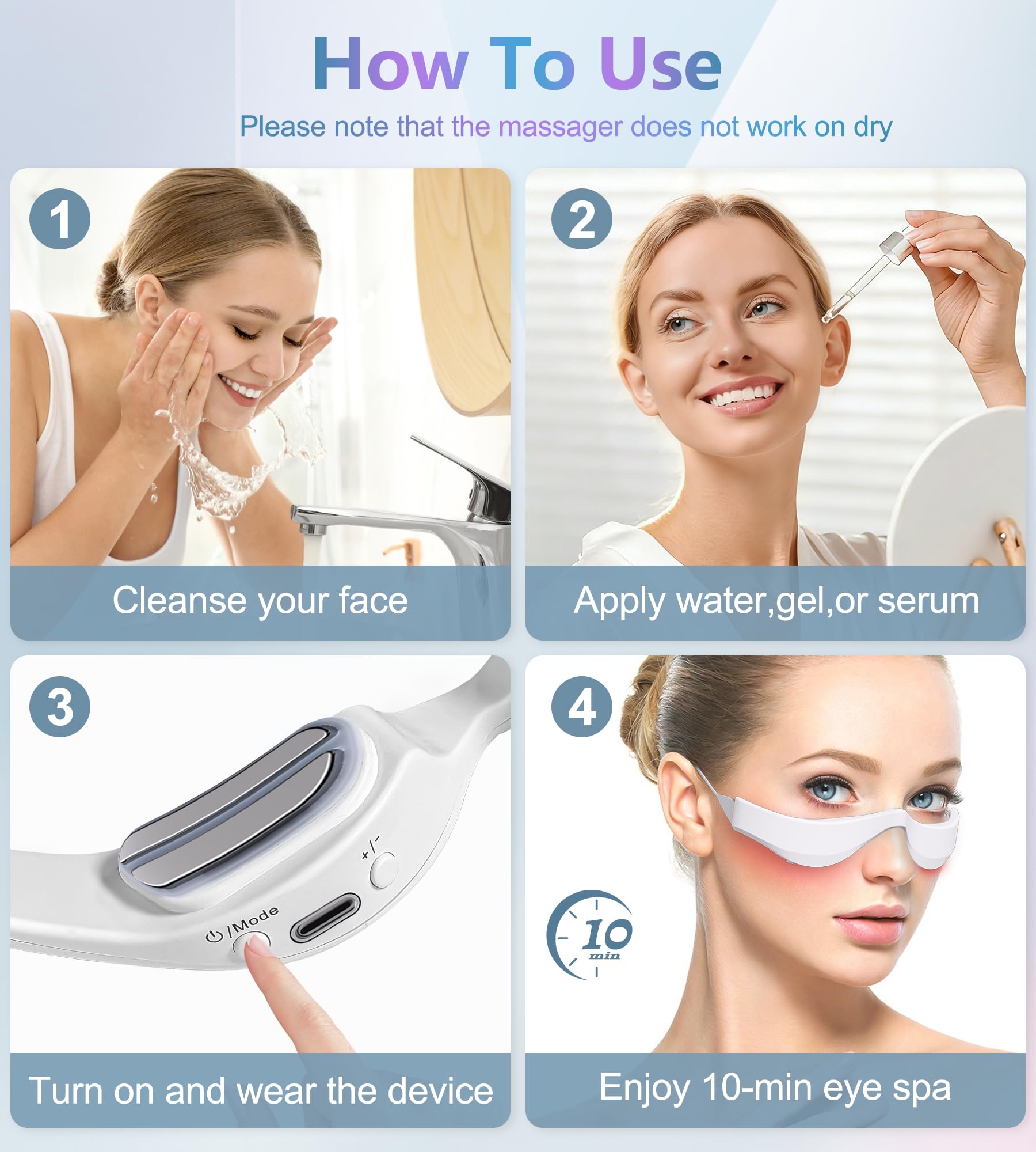 GIAYERN lunettes portables design léger pour routine beauté nomade.
