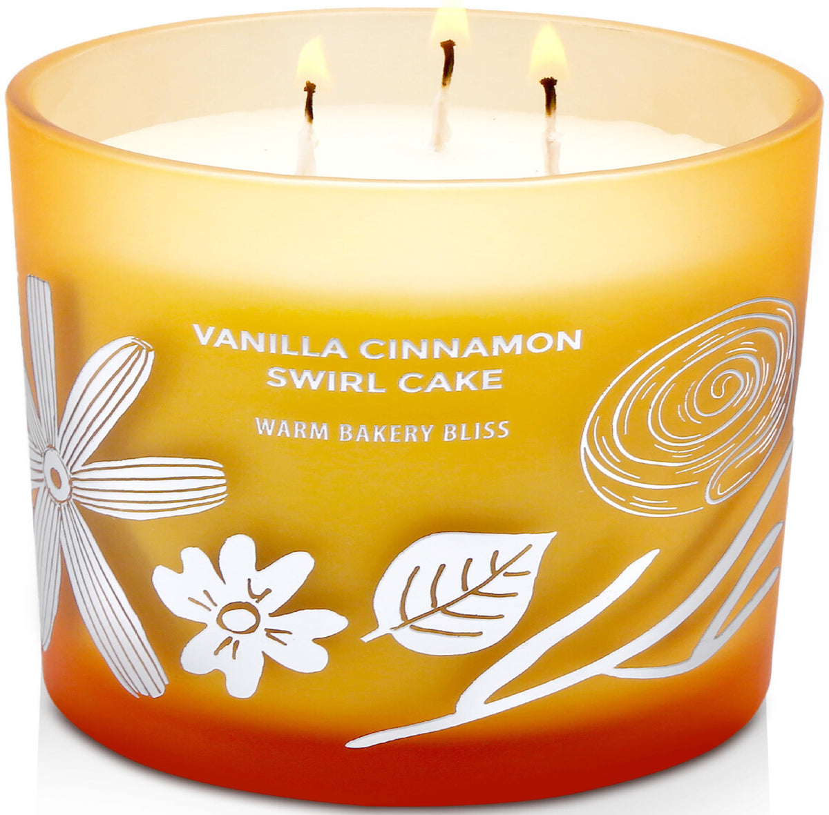 Bougie GIFTAWAY Vanille Cannelle Swirl, scène ambiance cosy pour salon, réchauffe l’atmosphère.