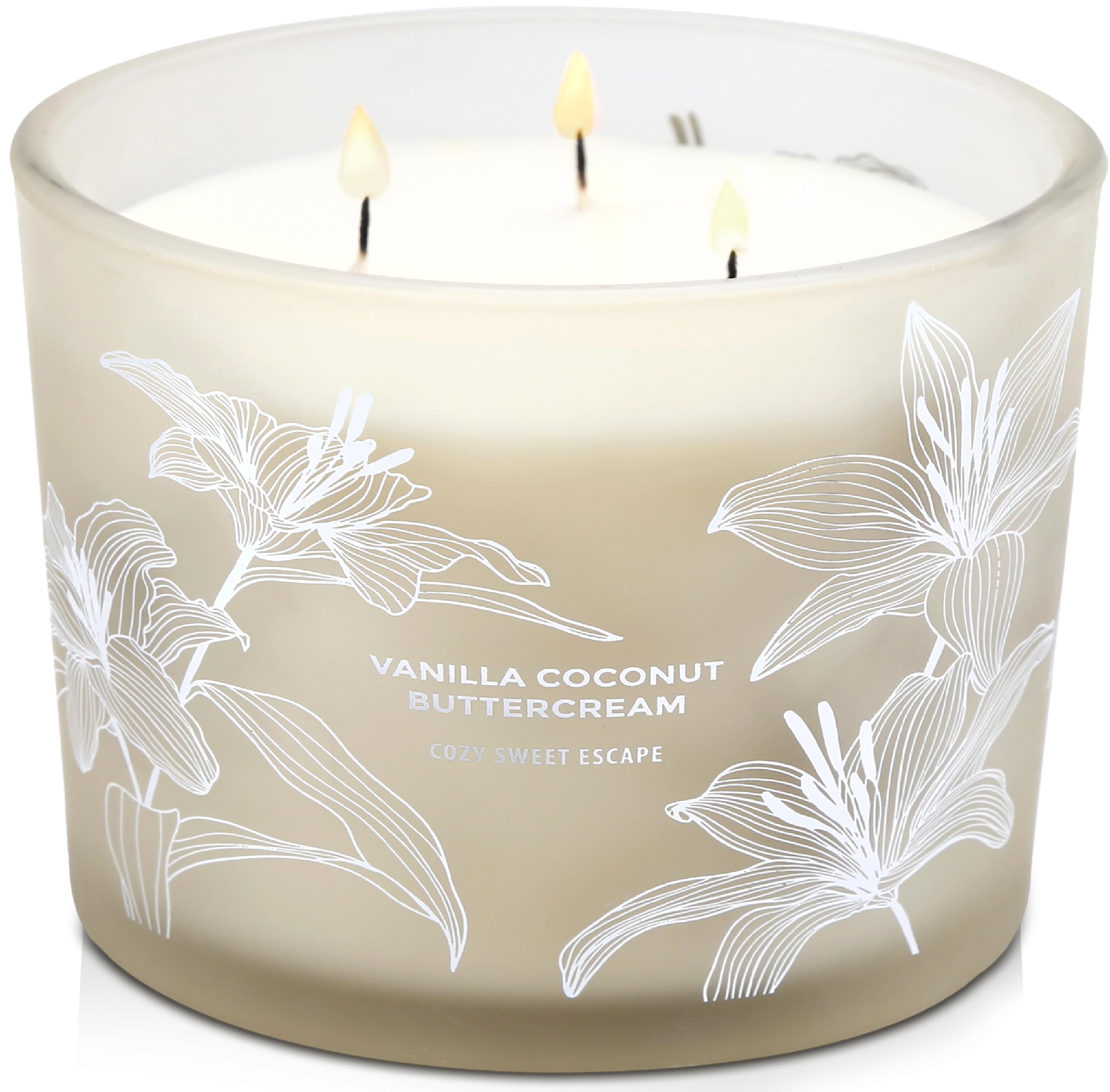 Bougie GIFTAWAY vanille coco crème beurre pour une ambiance chaleureuse et gourmande.
