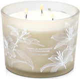 Bougie GIFTAWAY vanille coco crème beurre pour une ambiance chaleureuse et gourmande.