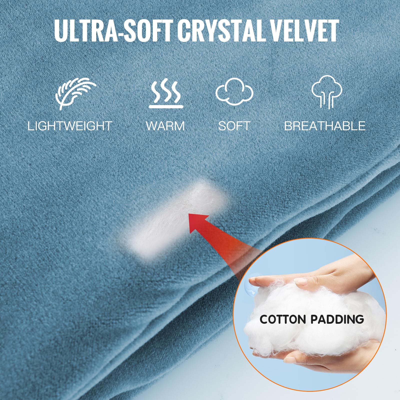 Texture velours doux de l'écharpe Girasol pour un toucher luxueux.