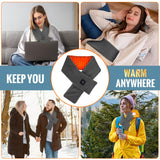 Girasol écharpe chauffante légère et portable pour vos déplacements.
