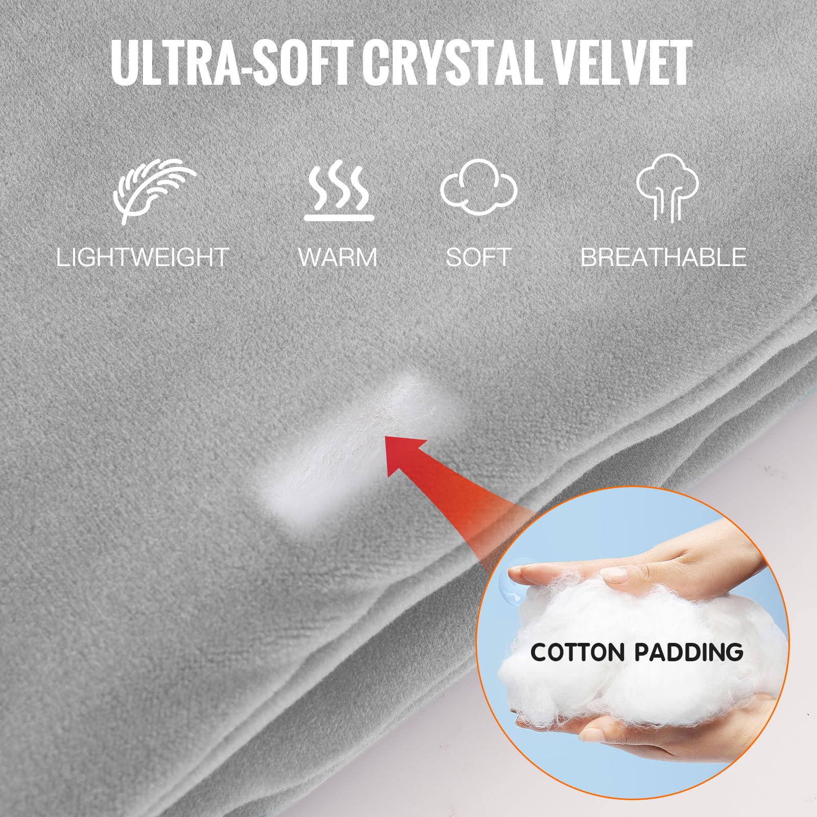Girasol tissu crystal doux, douceur luxueuse pour la peau.
