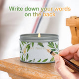 Coffret cadeau Gisly, bougies sauge blanche, ambiance chaleureuse