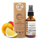 GIVOL Vitamine C pulvérisateur Citron, absorption quotidienne facile et rafraîchissante.
