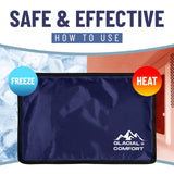Glacial Comfort emballage clair et guide utilisateur pour démarrer rapidement.