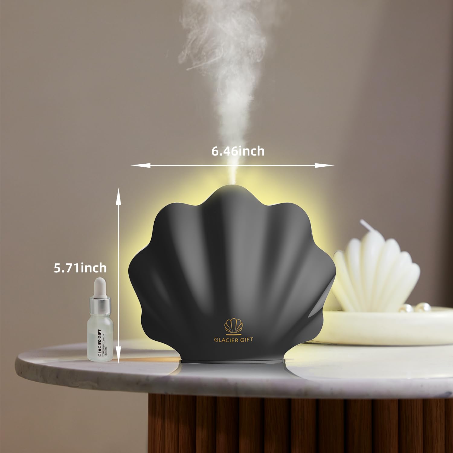 GLACIER GIFT diffuseur avec télécommande pratique et contrôle à distance.
