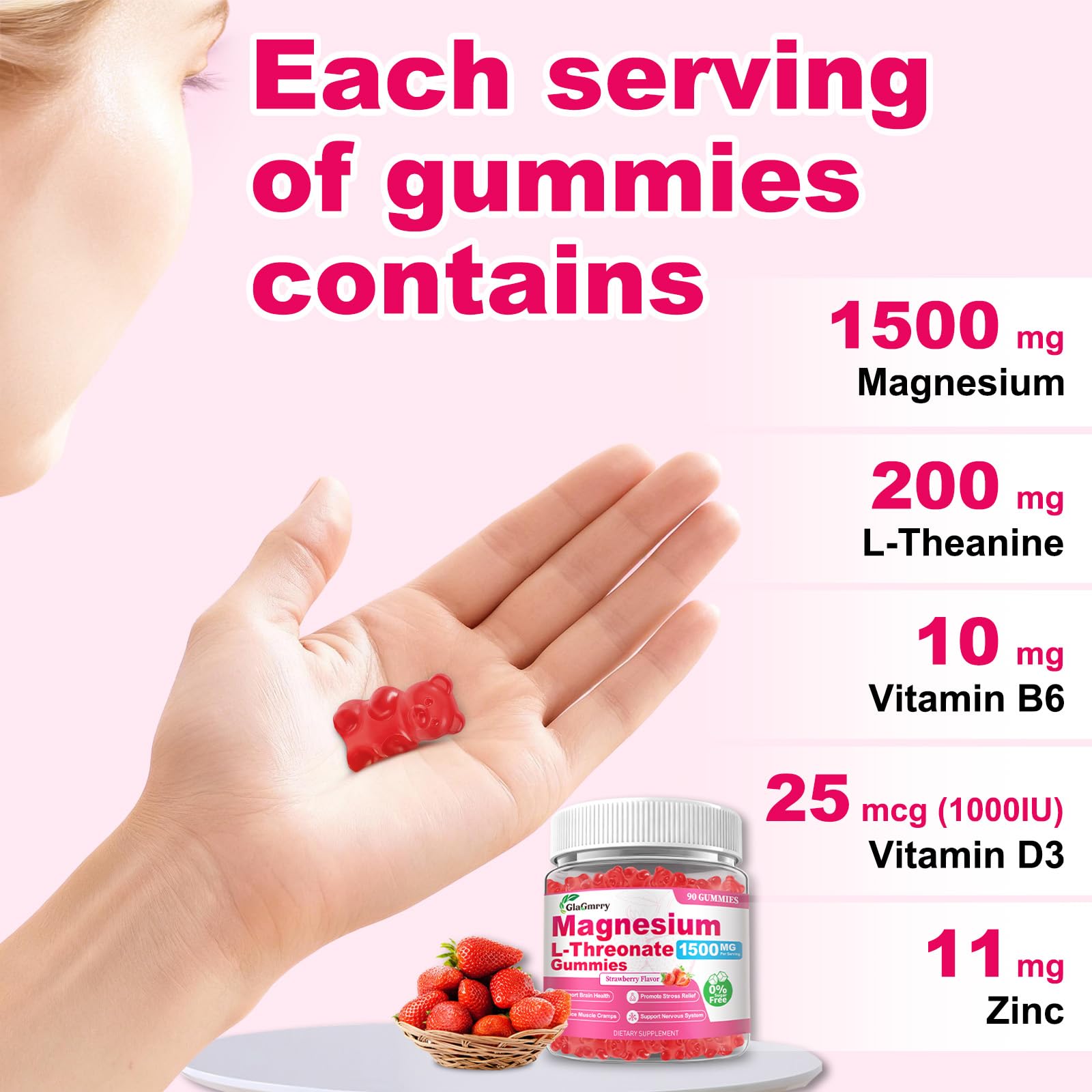GlaGmrry gommes vegan sans additifs ni OGM.