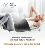 Glamigee coussin chauffant relaxation rapide: sensation de chaleur apaisante.