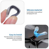 Gleavi plaquettes nez durables, nettoyage facile.