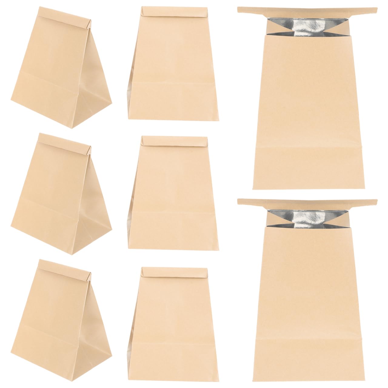 GLEAVI pack de 10 sacs vomis en papier, pratique pour voyager et gérer les nausées