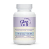 Gleefull Supps Meno Belly Flusher - bouteille, soutien digestif quotidien et confort.