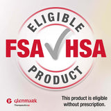 Glenmark Famotidine 20 mg — étui compact pour rangement pratique à domicile.