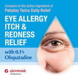 Confort oculaire avec Olopatadine Glenmark pendant les allergènes saisonniers.