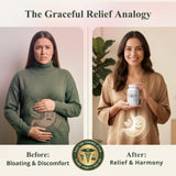 Probiotiques et enzymes digestives travaillent ensemble pour soutenir une assimilation efficace des repas.