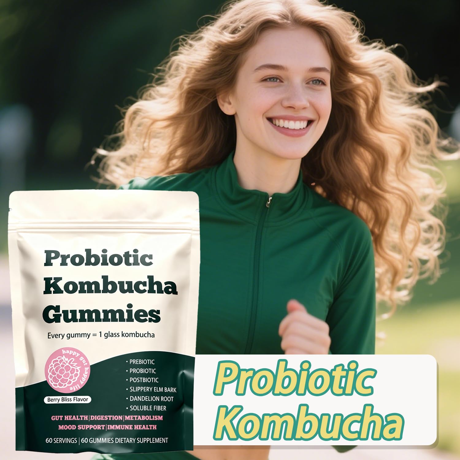 Glo Vous Gummies Kombucha: texture douce et agréable à mâcher