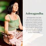 Global Healing Center Ashwagandha gouttes - bouteille: extrait racine pur et naturel.