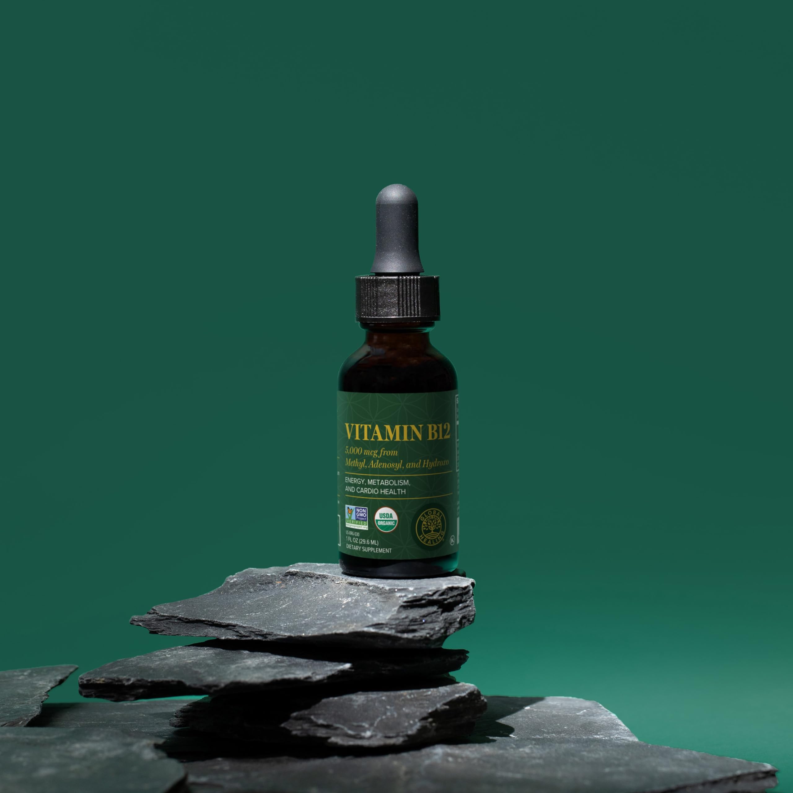 Global Healing Center B12 mélange 3-en-1 — énergie et métabolisme potentiels