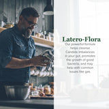 Latero-Flora par Global Healing Center, gélules pratiques pour routine digestive.