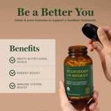 Global Healing Center Multivitamine Etiquette Nutrition: informations claires sur l'étiquette et l'usage.