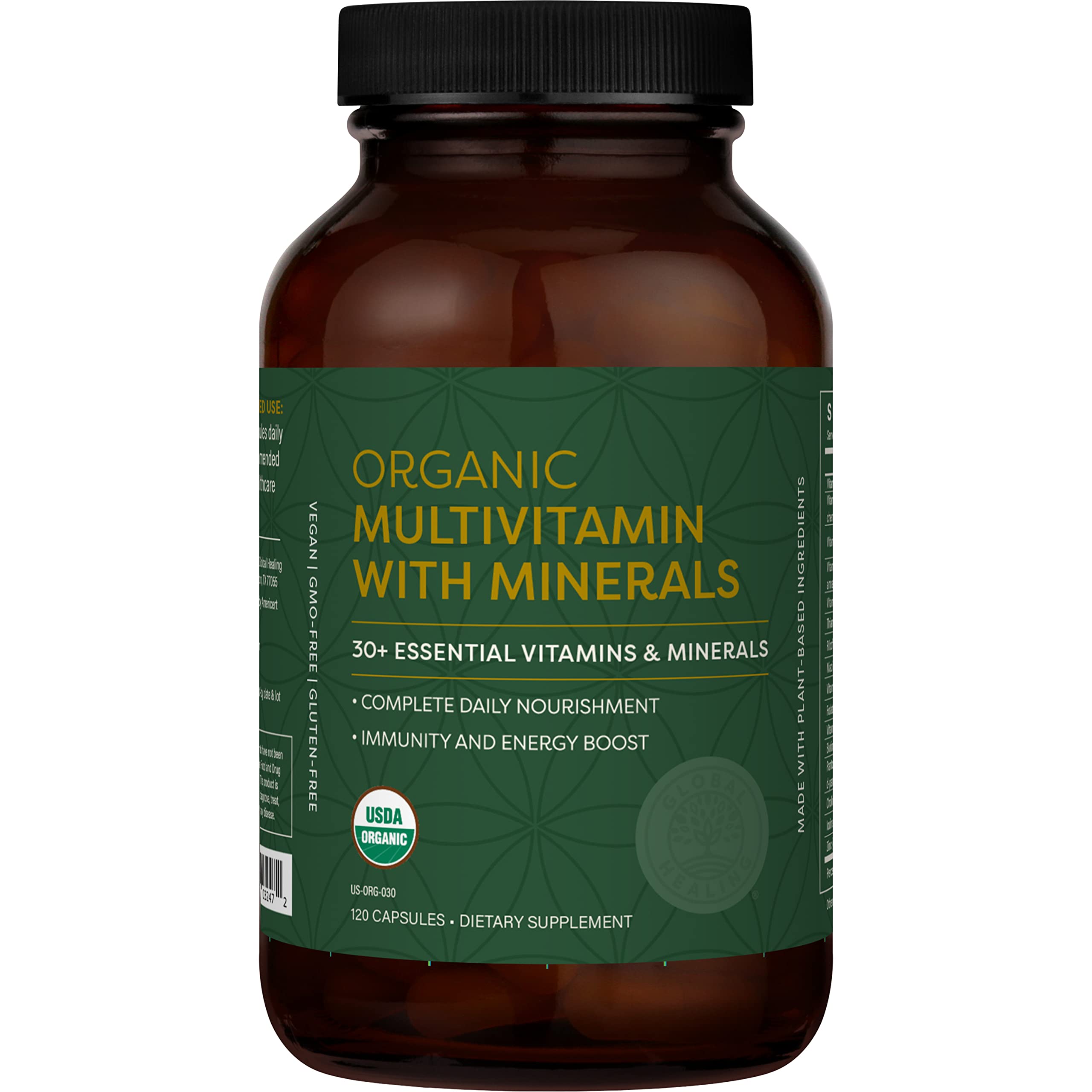 Global Healing Center Multivitamine Quotidien Bouteille: soutien nutritionnel pour votre journée.