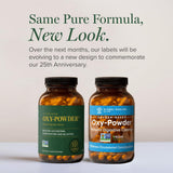 Global Healing Center Oxy-Powder, capsules faciles à avaler pour une utilisation nocturne.