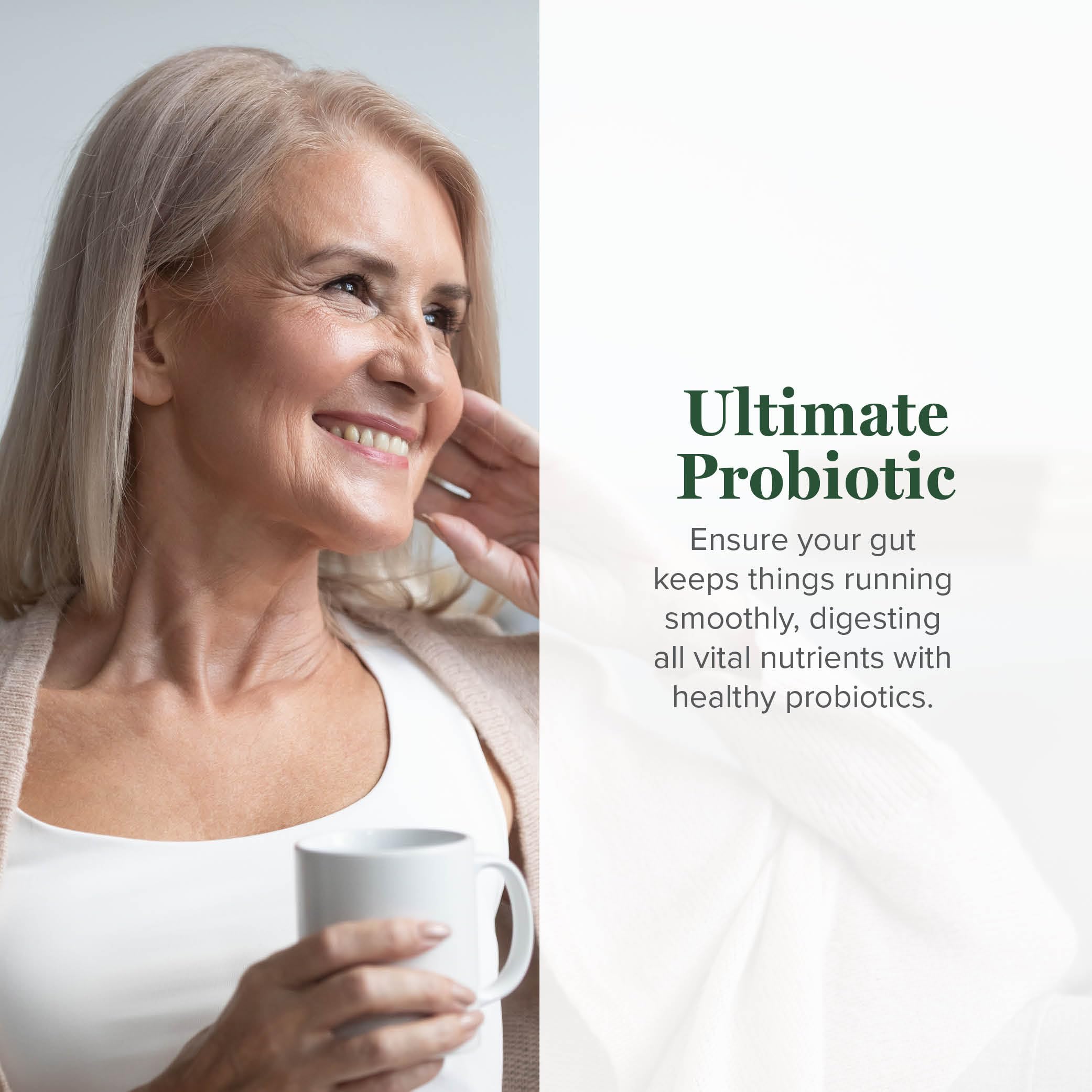 Global Healing Center Probiotiques et prébiotiques ensemble pour le microbiote intestinal.