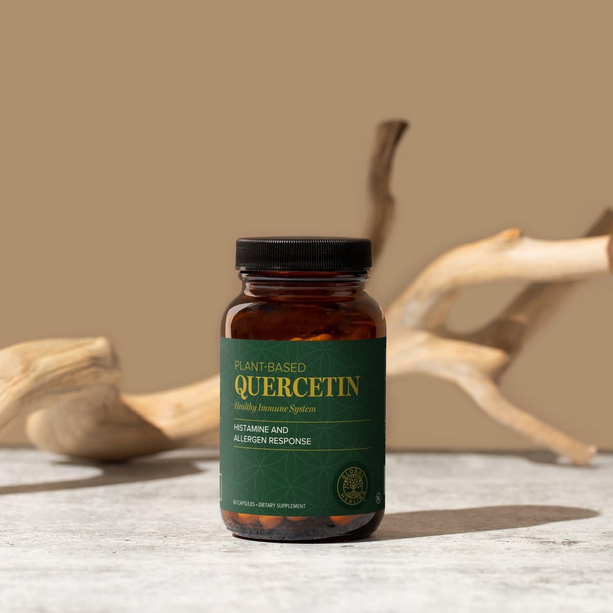 Global Healing Center QuerceFIT – soutien potentiel lors des épisodes allergiques occasionnels.