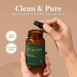 Global Healing Center Quercétine 250 mg – étui-emballage avec étiquette.