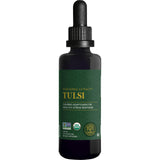 Global Healing Center Tulsi gouttes en bouteille, format pratique pour le bien-être quotidien.