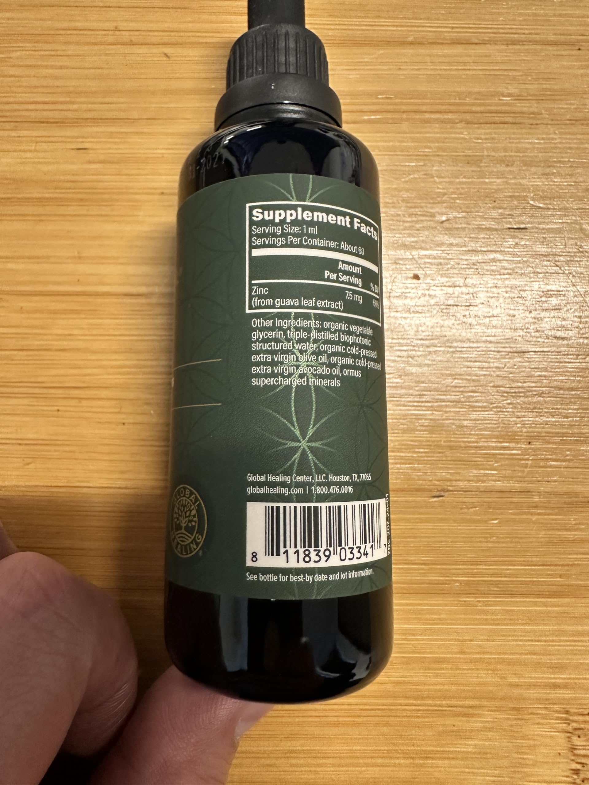 Global Healing Center Zinc Liquide – outil pratique pour une routine bien‑être quotidienne