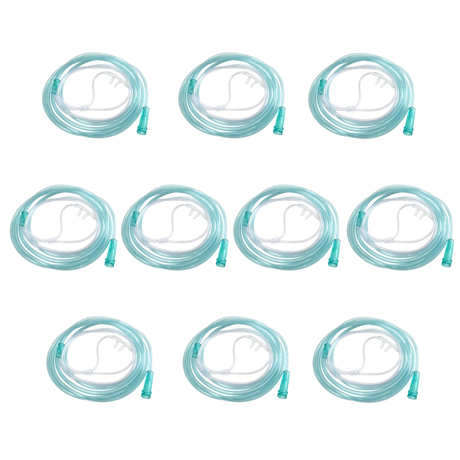 GlobalRoll cannula nasale adulte 8,2 pieds, flux d'oxygène fiable et confortable.