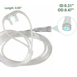 GlobalRoll cannule en PVC médical transparent pour un contrôle visuel.