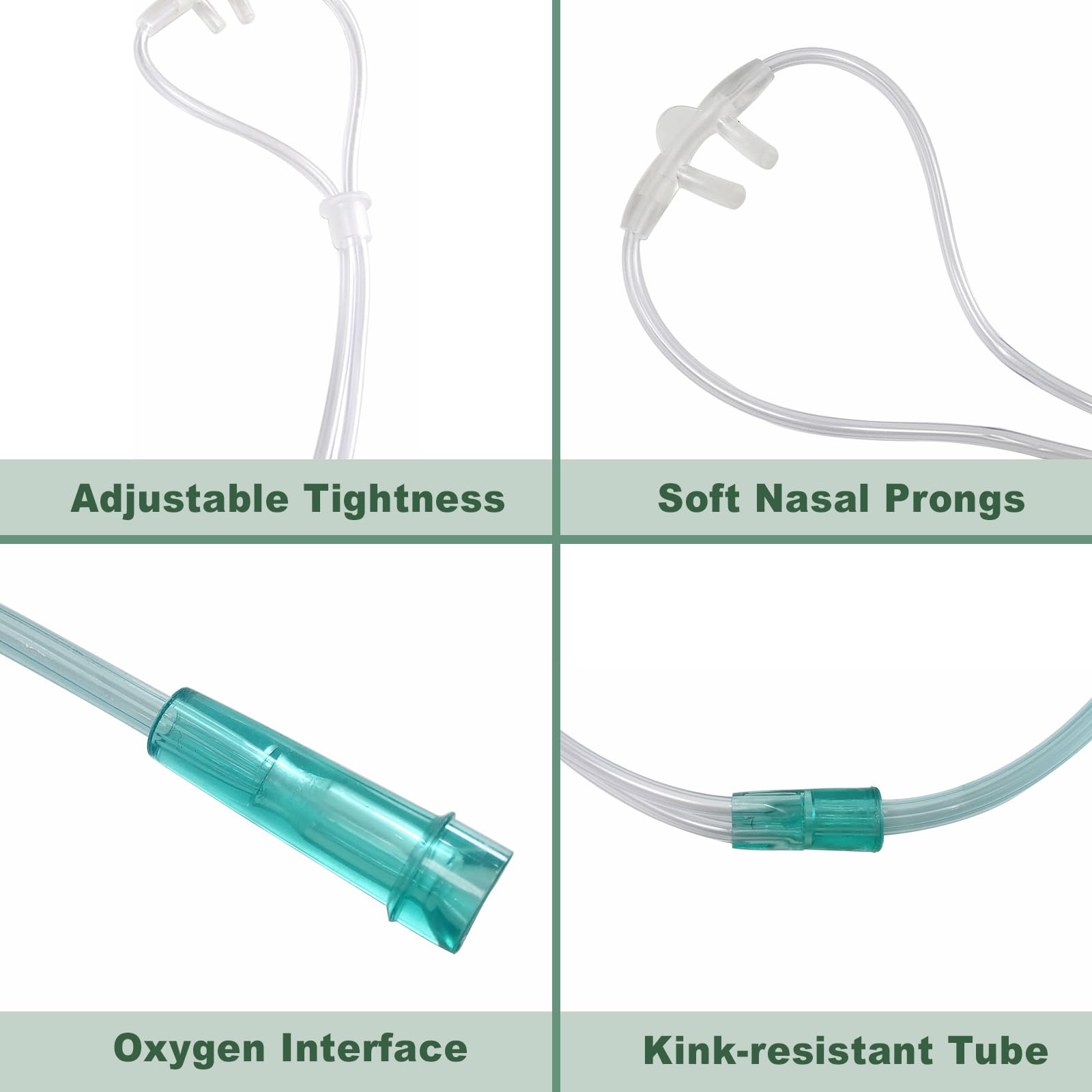 GlobalRoll tuyau nasal anti-bouclage assure un apport continu.