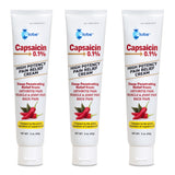 GLOBE Capsaicin crème 2oz: soulage les douleurs musculaires et articulaires.