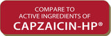 GLOBE Capsaicin: étiquette sans odeur pour une utilisation discrète.
