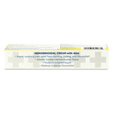 Tube Globe Hemorroidale 1-8oz en gros plan, format pratique.