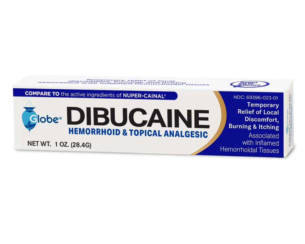 Ingrédients dibucaine 1% pour un effet anesthésiant local