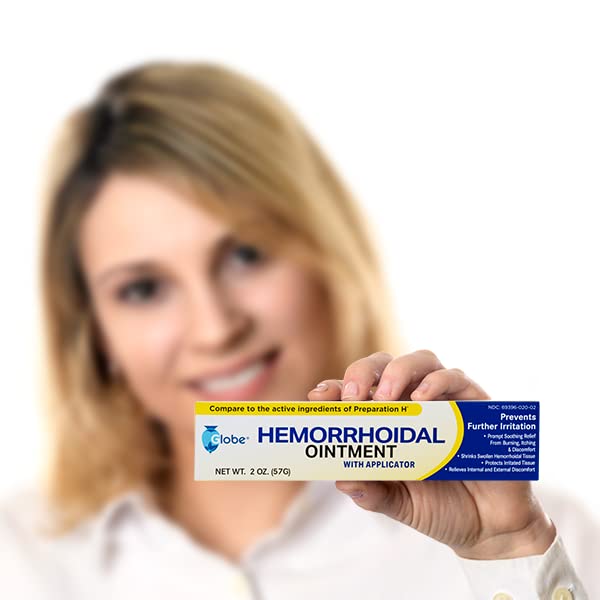 Globe Pommade hémorroidale – contient phenylephrine HCl.