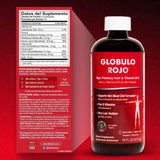 Globulo Rojo: flacon 473 ml, idéal pour prise quotidienne pratique.