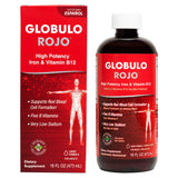 Globulo Rojo: bouteille de supplément fer liquide, potentiel soutien énergie.
