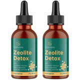 Flacon Glorithiventa Zeolite Detox prêt pour une routine detox quotidienne.