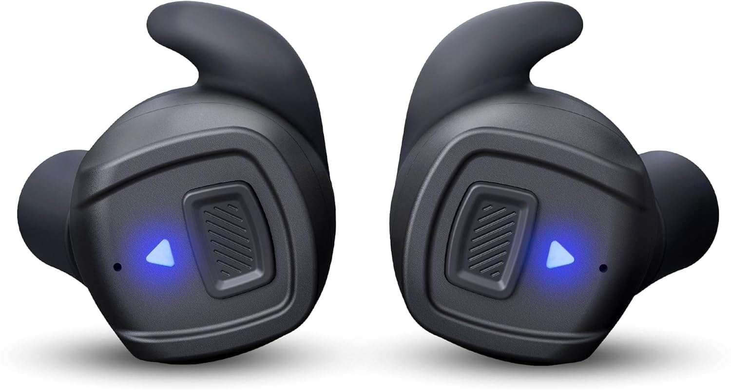 GLORYFIRE bouchons d’oreilles Bluetooth offrant protection auditive et écoute sans interrompre le travail.